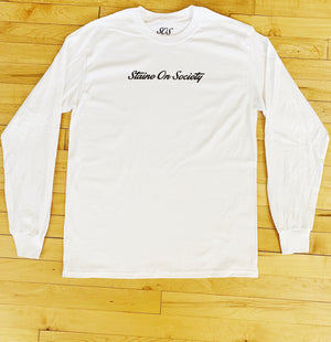 STAINE ON SOCIETY LONG SLEEVE T-SHIRT